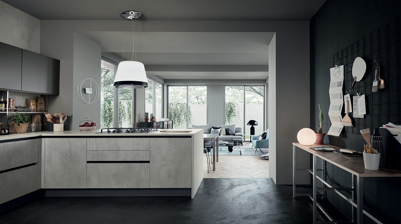 Cucina Oyster Decorativo - Veneta Cucine - Ginocchi Arredamenti