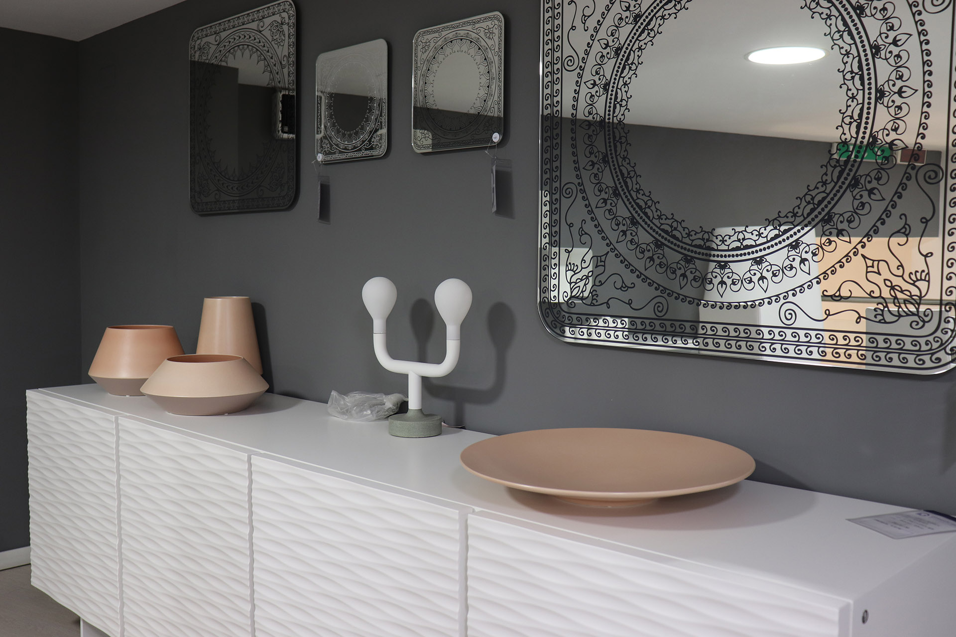 Specchio Damasco - Calligaris - Ginocchi Arredamenti