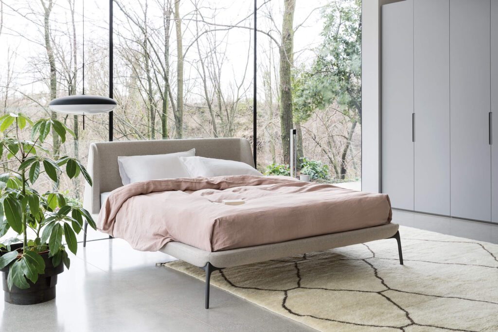 Letto Velvet - Letti Novamobili - Ginocchi Arredamenti