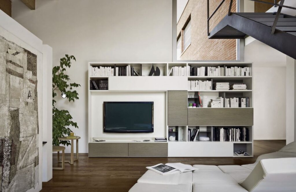Libreria Modo - Sangiacomo - Ginocchi Arredamenti Roma
