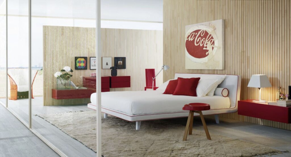 Letto Zenit - Sangiacomo - Ginocchi Arredamenti Roma