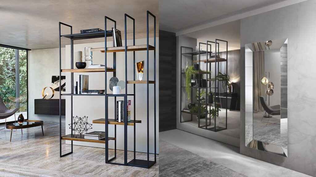 Freewall Libreria- Riflessi - Ginocchi Arredamenti Roma