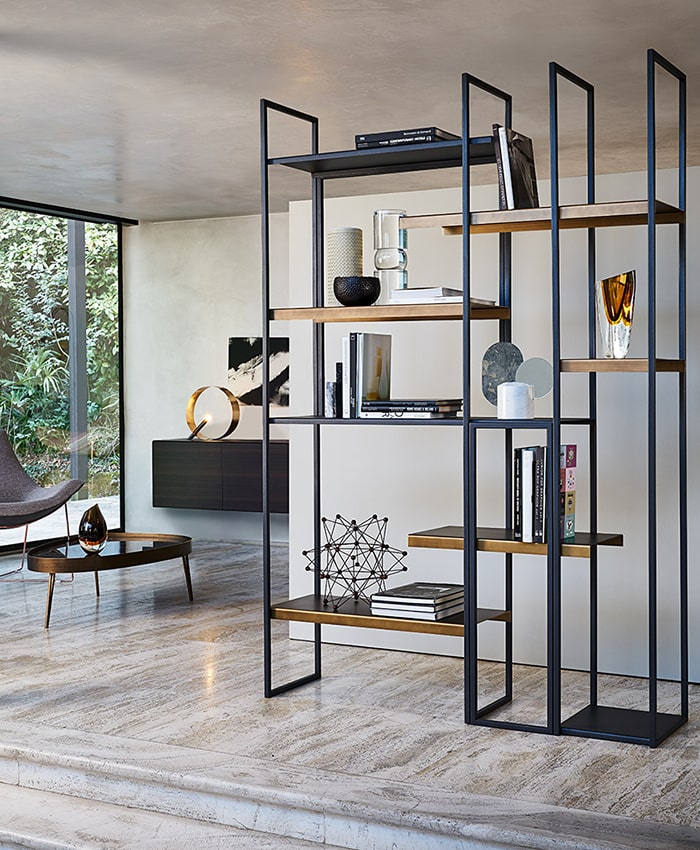 Libreria Freewall - Riflessi - Ginocchi Arredamenti Roma