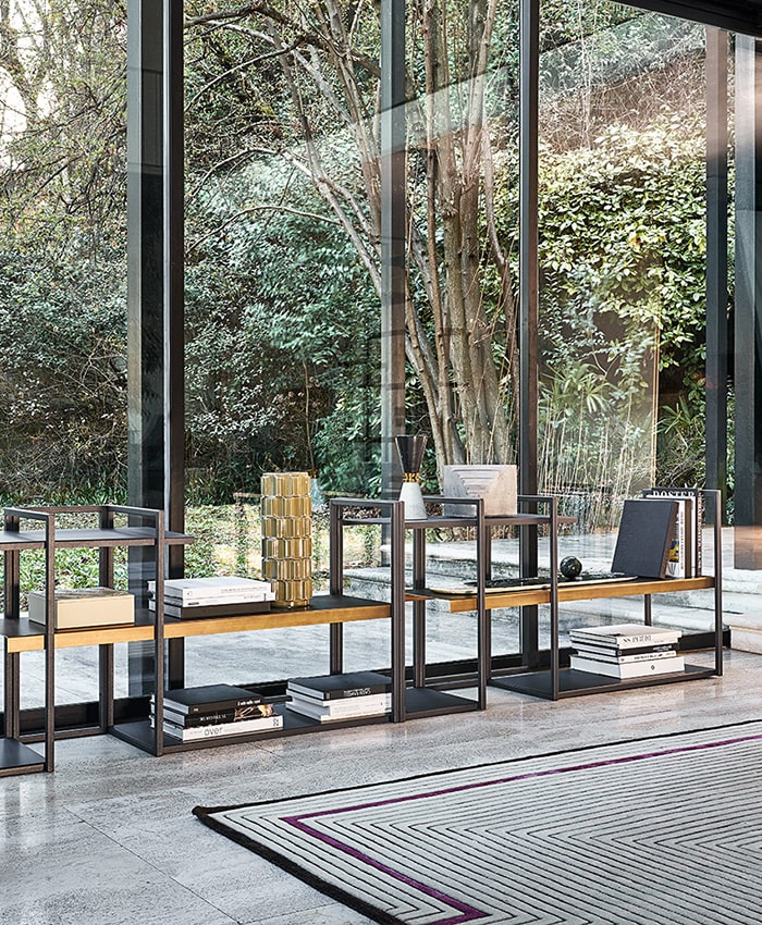 Libreria Freewall - Riflessi - Ginocchi Arredamenti Roma