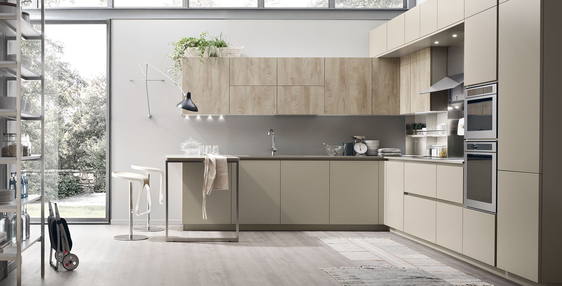 Cucina Lounge - Cucine Moderne - Veneta Cucine - Ginocchi Arredamenti