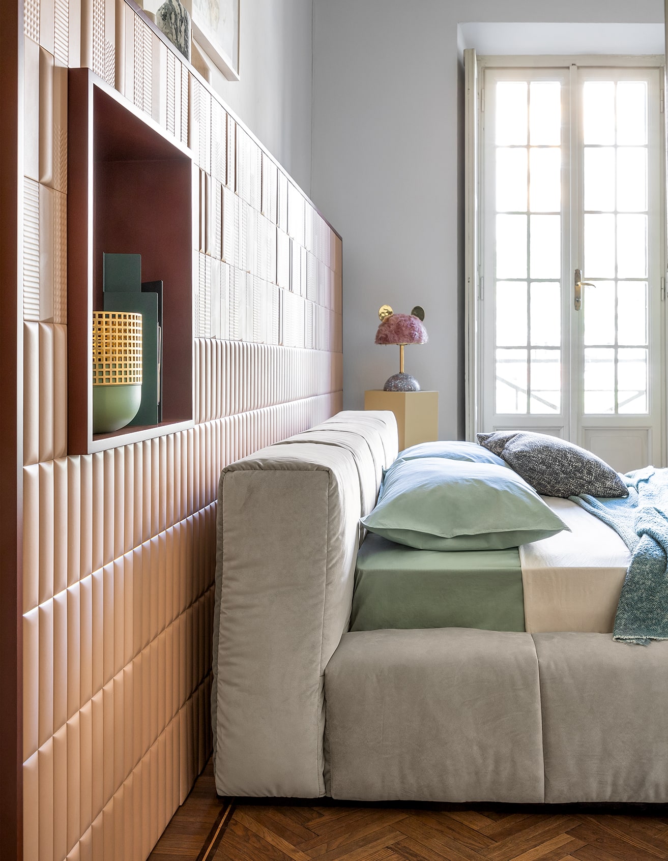 Letto Pixel Box Large - Saba - Ginocchi Arredamenti Roma