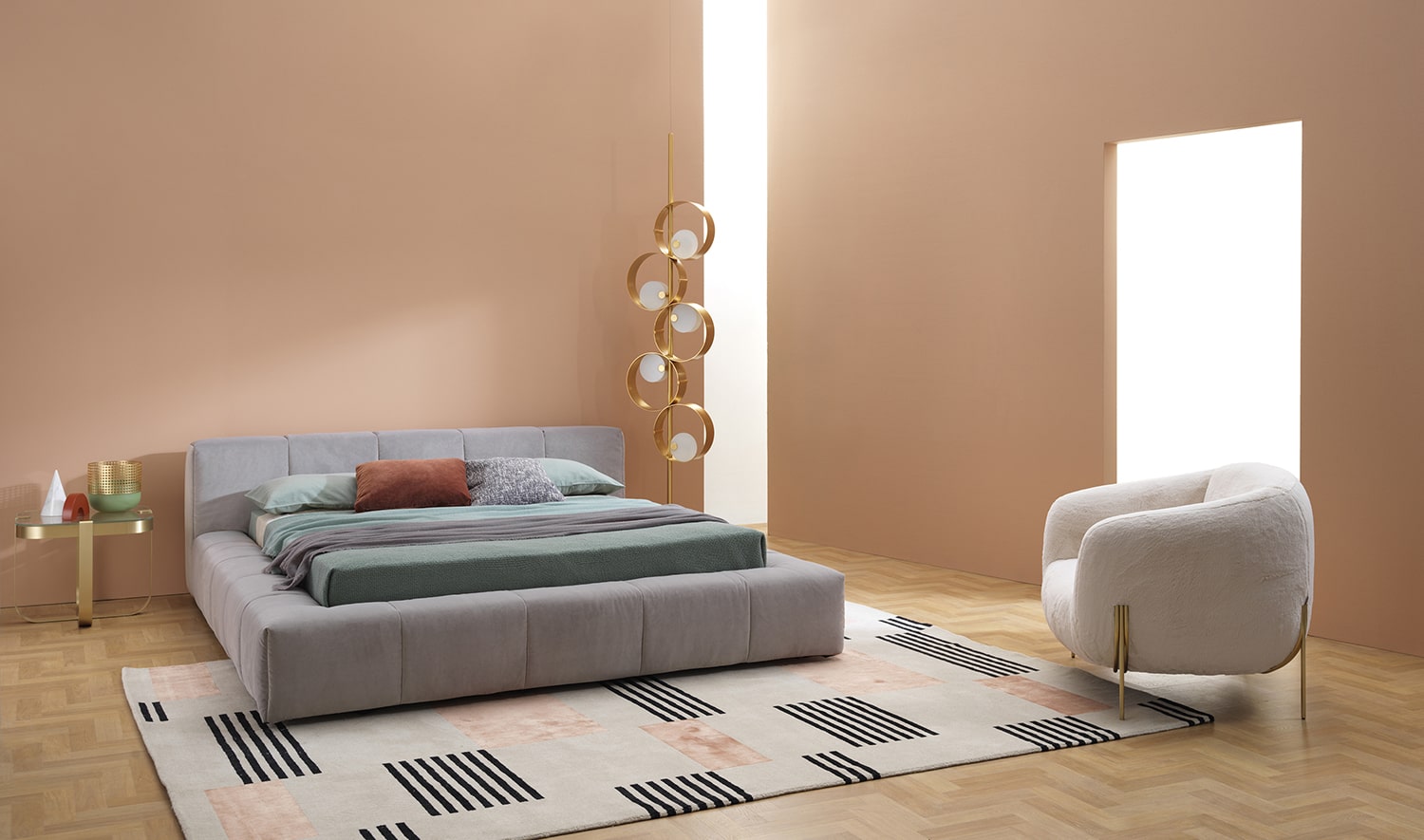 Letto Pixel Box Large - Saba - Ginocchi Arredamenti Roma