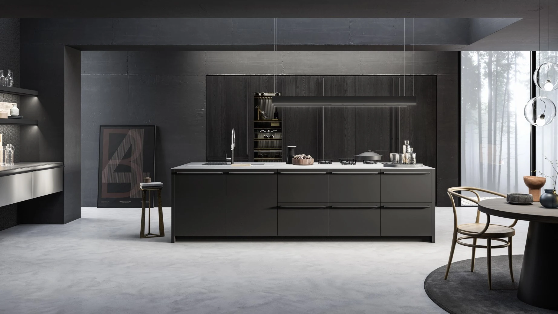 Cucine con Isola Modello M2 Meson's Ginocchi Arredamenti Roma Bufalotta