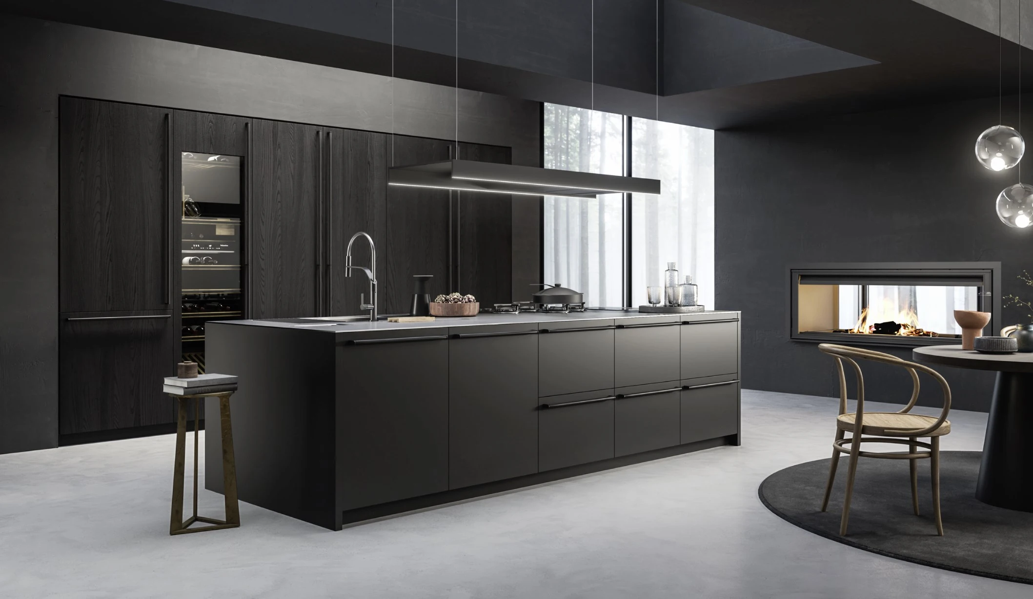 Cucine con Isola Modello M2 Meson's Ginocchi Arredamenti Roma Bufalotta