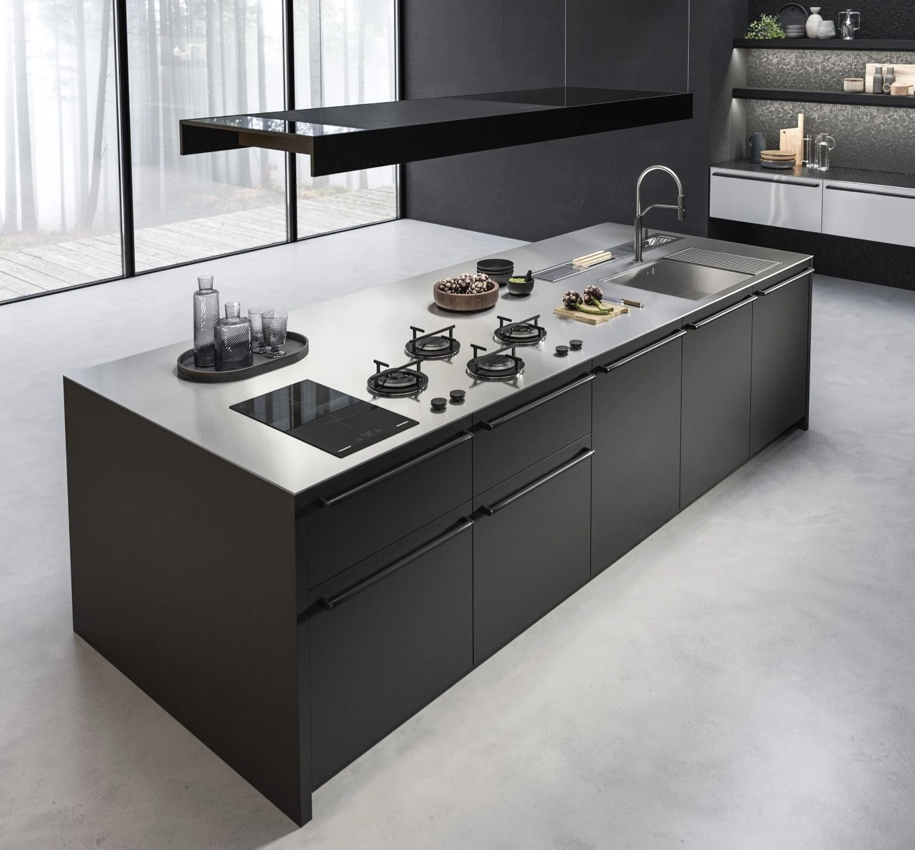 Cucine con Isola Modello M2 Meson's Ginocchi Arredamenti Roma Bufalotta