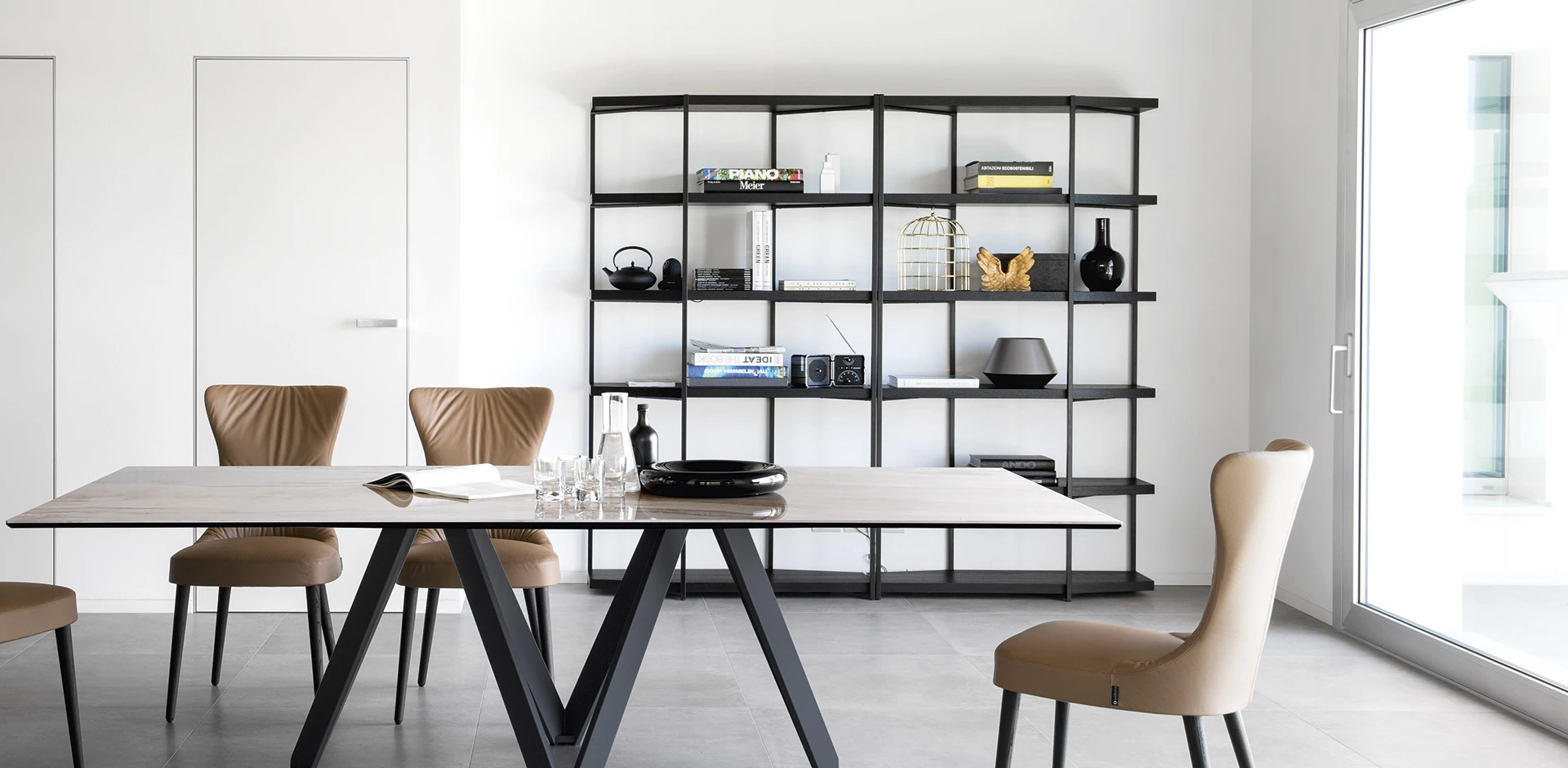Libreria Hangar - Calligaris - Ginocchi Arredamenti