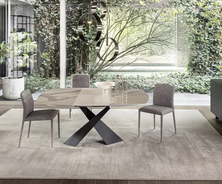 Tavolo Living Square - Riflessi - Ginocchi Arredamenti