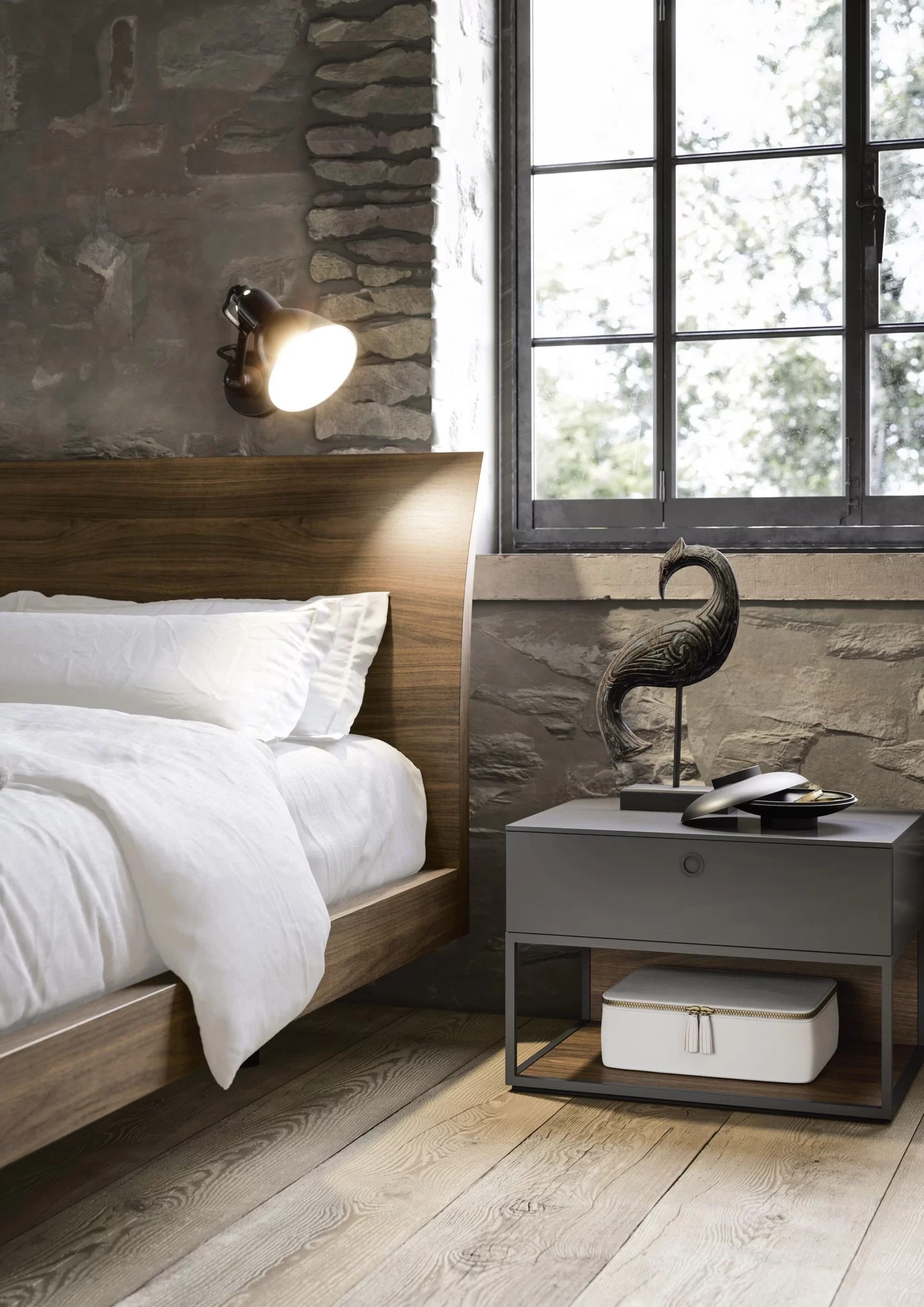 Letto Bend - Novamobili - Ginocchi Arredamenti